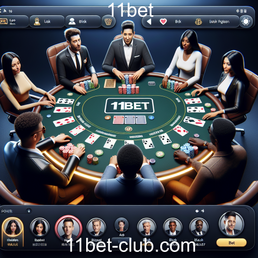 Explore o Mundo do Poker Online no 11bet